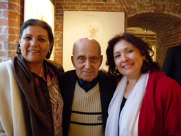 S Bensedrine, N. Rijba, M. Talbi, Founders of OLPEC (Tunisia)