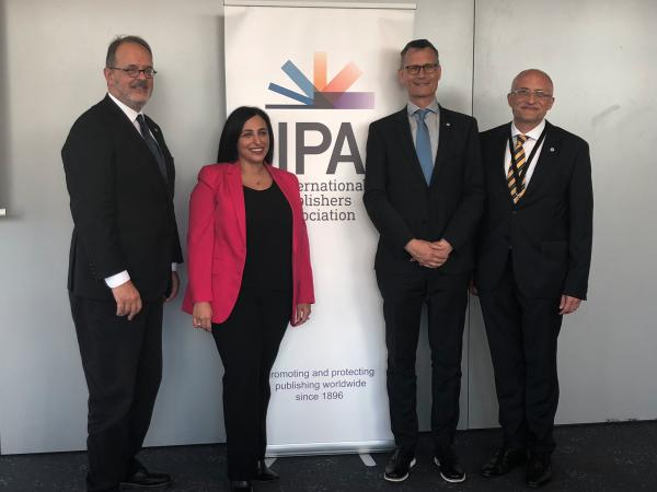 Photo of IPA Secretary General, Vice President elect, President and President Elect