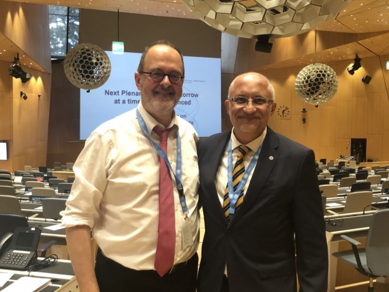 José Borghino, Hugo Setzer, SCCR38, WIPO.