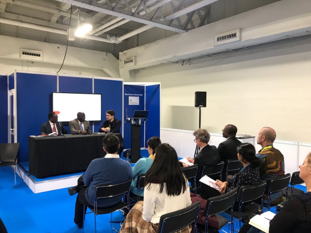 Lawrence Njagi, Gbadega Adedapo and Edward Nawotka