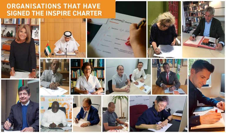 Organisations that have signed the InSPIRe Charter