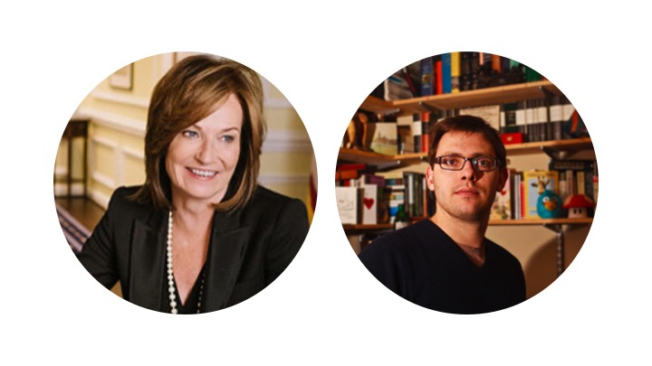 Photo composite of Judge O'Malley and Dr Chatfield