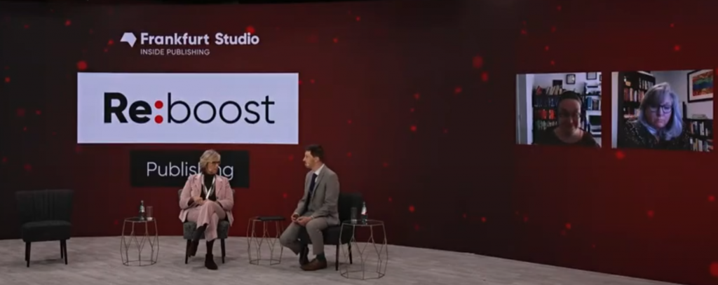 Screenshot of the studio for the Accessibility Now session