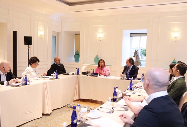 Bodour Al Qasimi with publishers from the Turkish Publishers Association