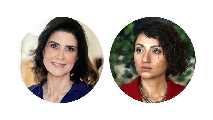 Karine Pansa and Gvantsa Jobava (composite)