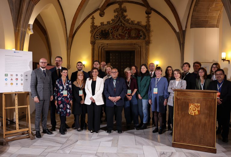 Attendees at World Book Capitals Network meeting