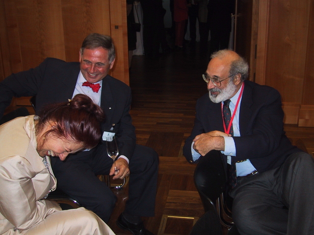 Ana Maria Cabanellas, Herman Spruijt and Dick Ruddick, Montreal, 2006