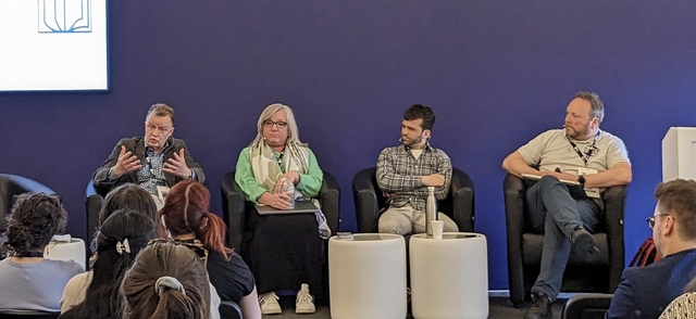 Accessibility panel at London Book Fair 2023