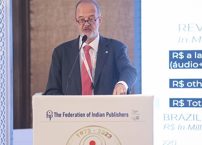 José Borghino at FIP 50th Anniversary