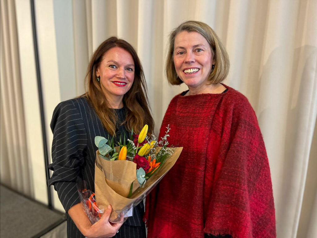 IFRRO Secretary General Anita Huss and IFRRO President Tracey-Armstrong