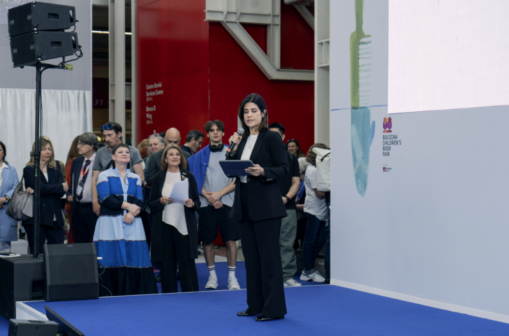 Karine Pansa at Bologna Opening Ceremony