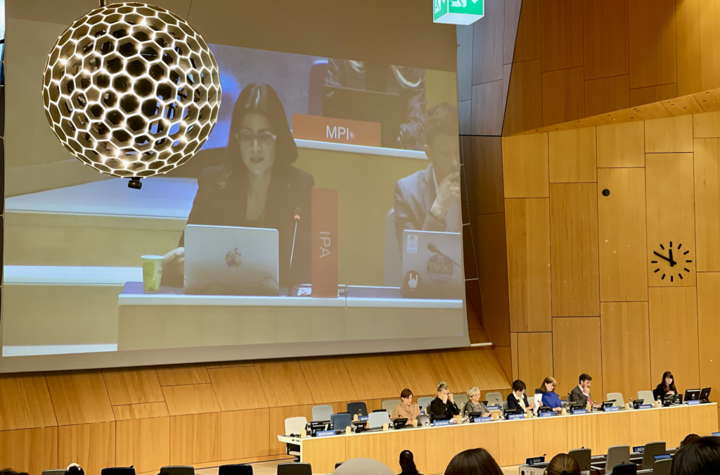 IPA President at SCCR 45