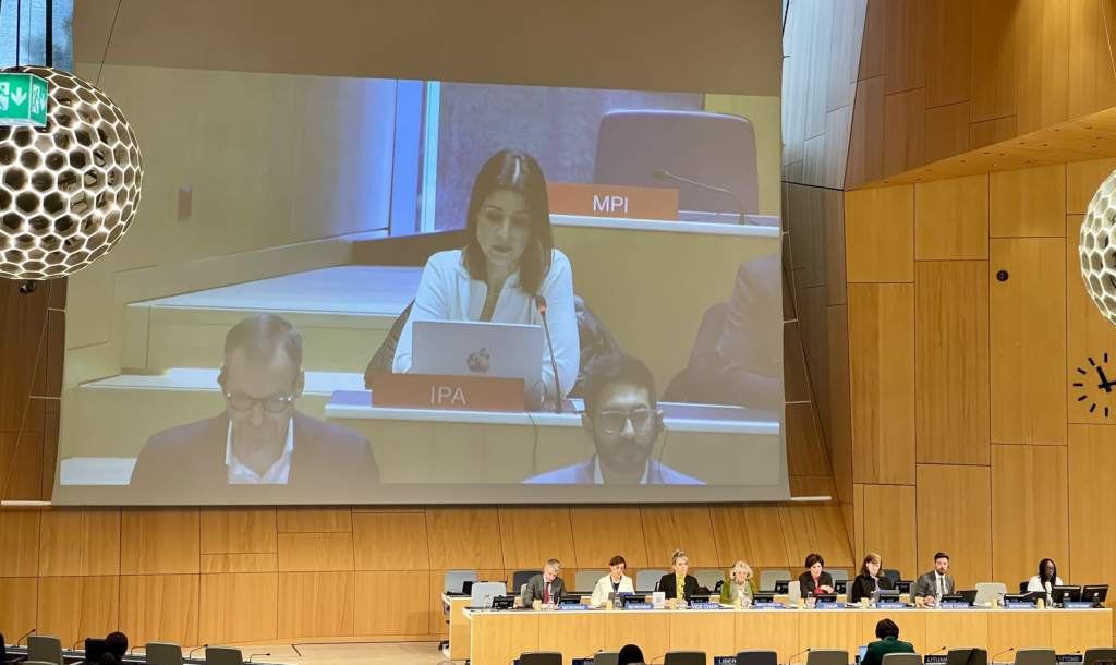 IPA President at SCCR 45