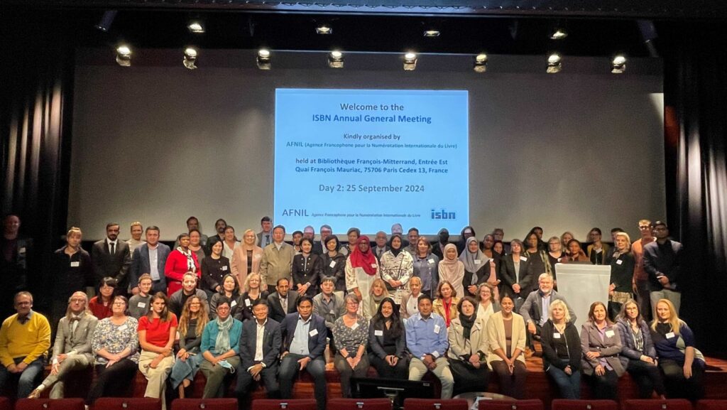 International ISBN Agency AGM attendees credit: AFNIL, ISBN Agency for France