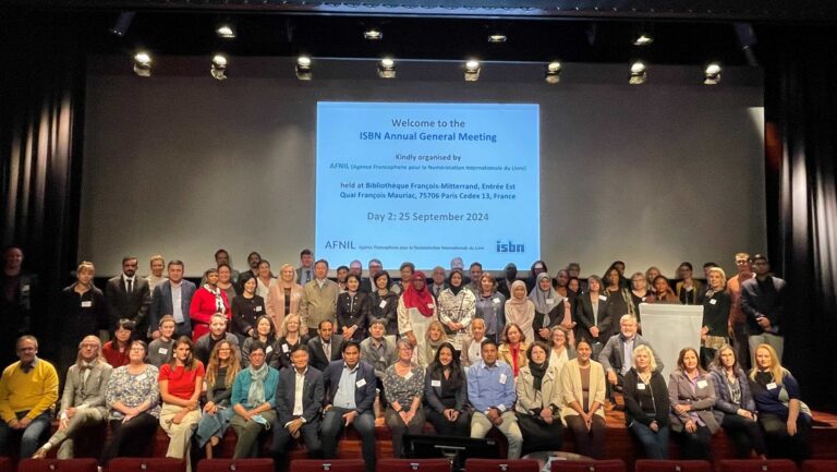 International ISBN Agency AGM attendees credit: AFNIL, ISBN Agency for France