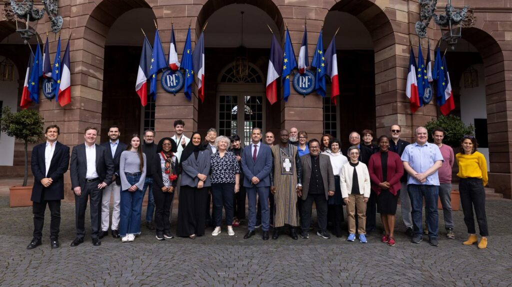 Group Picture at Strasbourg World Book Capital City