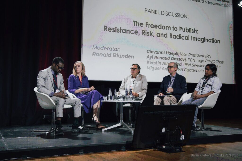 Pen Congress - Freedom to Publsih Panel