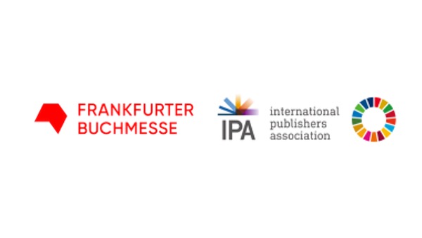 Logo composite Frankfurt Book Fair, IPA and the SDG Wheel