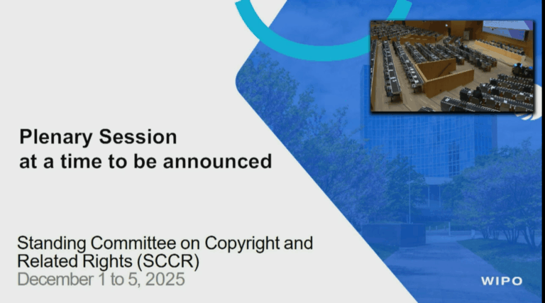 SCCR 47 Livestream Day 5